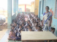 Visit to Anandwadi school by SRISAITRUST Trustee